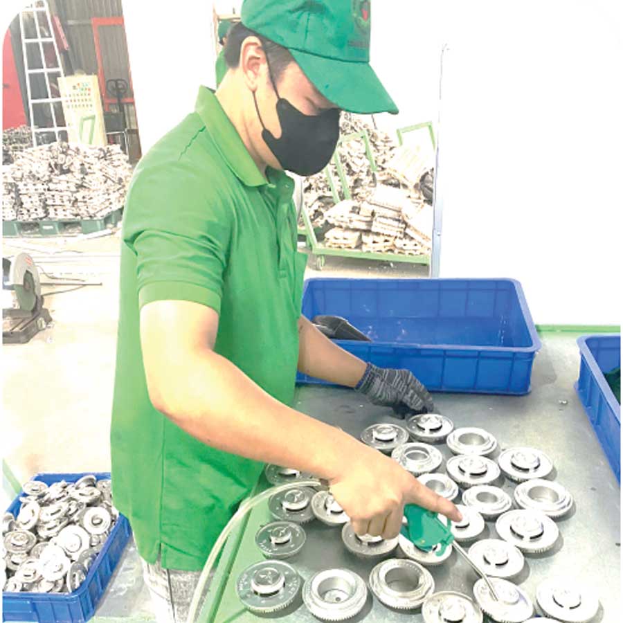 Hoàn thành sản phẩm đúc