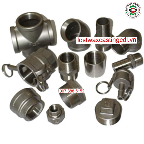 Đúc đầu nối nhanh ống inox, ống thép