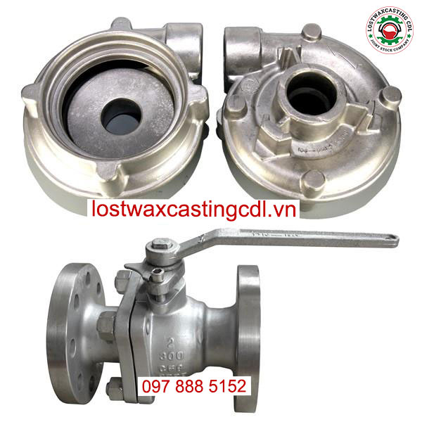 Đúc mẫu chảy buồng hút bơm