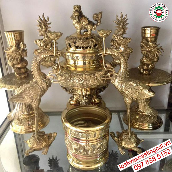 Đúc mẫu chảy đồ thờ, đồ phong thủy